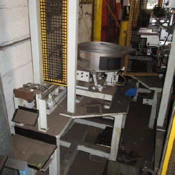 Jr Automation#M310A, assembly cell multi station riveting,Orbit form pneumatic reverters,#10838