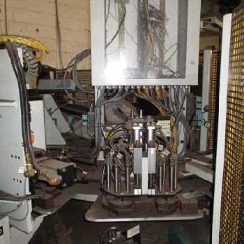 Jr Automation#M310A, assembly cell multi station riveting,Orbit form pneumatic reverters,#10838