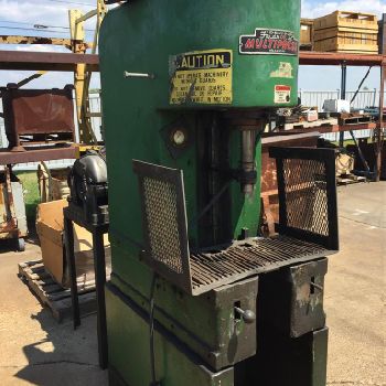 8 Ton,Denison#MULTI-PRESS, hydraulic press,12" stroke,10 throat,7.5 HP,460 V.,#3625