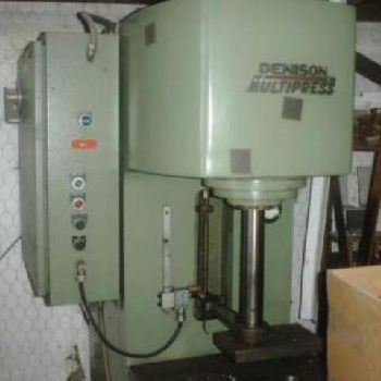 8 Ton,Denison#MULTI-PRESS, hydraulic press,12" stroke,10 throat,7.5 HP,460 V.,#3625