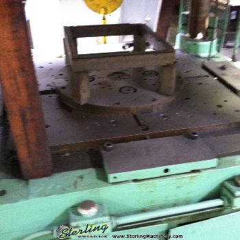 175 Ton,ColumbusIndustries, Trimmer, 4-post hydraulic trim press,4-way can trimming attachment,dual palm controls,#A1879