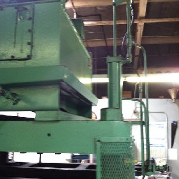 175 Ton,ColumbusIndustries, Trimmer, 4-post hydraulic trim press,4-way can trimming attachment,dual palm controls,#A1879