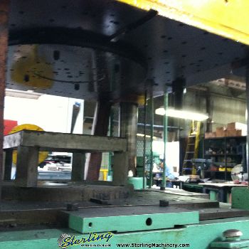 175 Ton,ColumbusIndustries, Trimmer, 4-post hydraulic trim press,4-way can trimming attachment,dual palm controls,#A1879