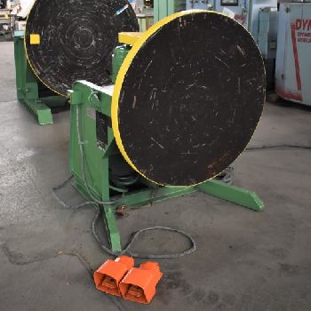 1690 lb.Passerini#PTR-8S, 360 degree power rotation, 39" diameter table, dual foot pedals, #28745