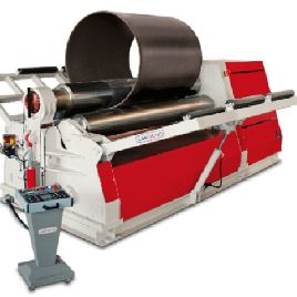 12 '' x 3/8 "Akyapak # AHS-40/08, rollo de placa de 4 rollos, 10 HP, barra de torsión, pantalla digital