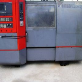 Emco#EMCOTURN-465, CNC lathe, 2.5" bar, FMB barfeeder, #81797