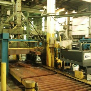 6000 lb.Signode, automated slit coil banding system, 62" maximum coil OD, #11273