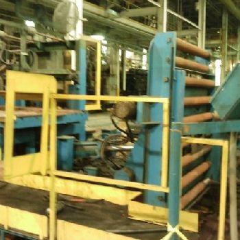 6000 lb.Signode, automated slit coil banding system, 62" maximum coil OD, #11273