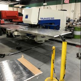 27,5 tonnes, Trumpf # TC500R-1300, fabricant CNC, nouvel amplificateur 12/2016, 31440 hrs