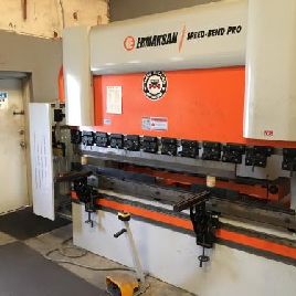 110 Ton,Ermaksan#SPEED-BEND-PRO-8, 10â€™ OA, 102" BH, Delem DA66-T, 2015, #81475