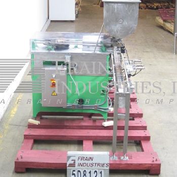 Simplex#F, inline, 2 head piston filler, 4-20 containers per minute