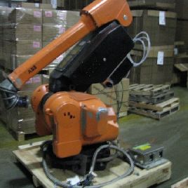 ABB, IRB 5400 paint robots, 6-Axis, 25 kg payload, 123" reach, S4P+ control, 2002 (4 available)