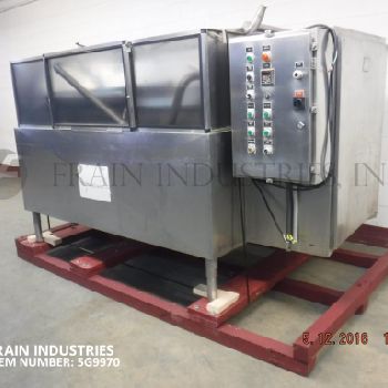 Chester Jensen#TC-4-6, sgl rotating,perforated,Stainless Steel,product containment cooling drum