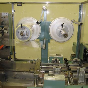 Scandia#110, automatic wrapper, 20-80 PPM, with Servo drive &amp; film registration (2 available)