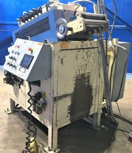 12" x .185Colt#CPS-12-12, coil straightener,3 roll diameter,80 FPM,air clutch,’02,#8723P