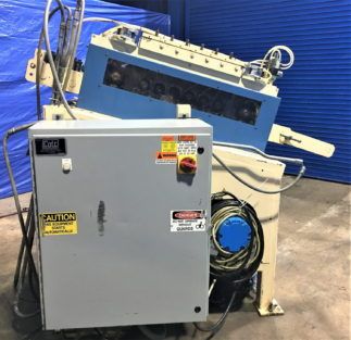 12" x .185Colt#CPS-12-12, coil straightener,3 roll diameter,80 FPM,air clutch,’02,#8723P