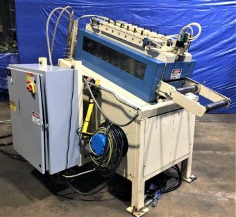 12" x .185Colt#CPS-12-12, coil straightener,3 roll diameter,80 FPM,air clutch,’02,#8723P