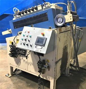 12" x .185Colt#CPS-12-12, coil straightener,3 roll diameter,80 FPM,air clutch,’02,#8723P