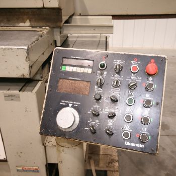 16" x 32Okamoto#ACC16.32DX, automatic hydraulic surface grinder, #12068