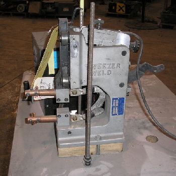 5 KVAAidlin#TWA-3Tweezer Weld Micro type vertical action spot welder, 8" throat, 11 step tap switch, 440/460/480 V., 1 ph