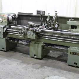 21" x 80Mighty Turn#ML2180GL, gap bed,11-13/16 OCS,3-jaw 12 chuck,in/mm,DRO,#63444