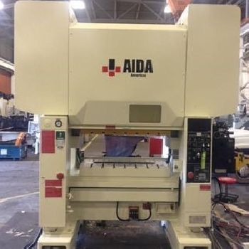 121 Ton,Aida, SSDC press, 3.14" stroke, 13.78 shut height