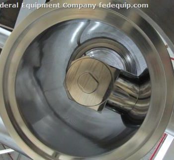 LB Bohle#BTS-200, Stainless Steel Cone Mill, less beater, w/screen, mounted.on stand, for LB Bohle lift, #48512