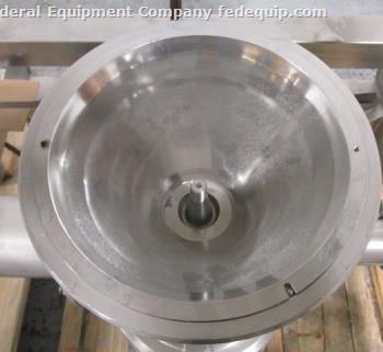 LB Bohle#BTS-200, Stainless Steel Cone Mill, less beater, w/screen, mounted.on stand, for LB Bohle lift, #48512