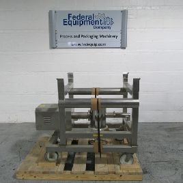 LB Bohle#BTS-200, Stainless Steel Cone Mill, less beater, w/screen, mounted.on stand, for LB Bohle lift, #48512