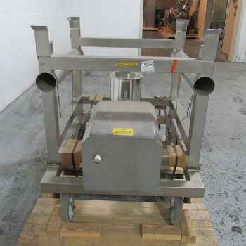 LB Bohle#BTS-200, Stainless Steel Cone Mill, less beater, w/screen, mounted.on stand, for LB Bohle lift, #48512