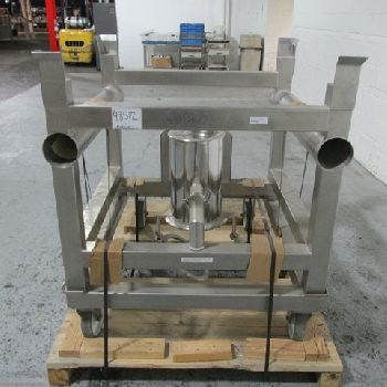 LB Bohle#BTS-200, Stainless Steel Cone Mill, less beater, w/screen, mounted.on stand, for LB Bohle lift, #48512