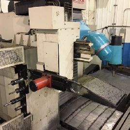 Anayak#HVM-8000-P, 30 ATC, 287.4" X,29.4 Y,41.3 Z, #50, 3k RPM, Siemens 840D,’ 02