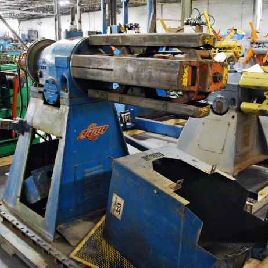 10000 lb Littell # 90-30, desenrollador simple, 30 "de ancho, 72 OD, 20-24 ID, # 3677