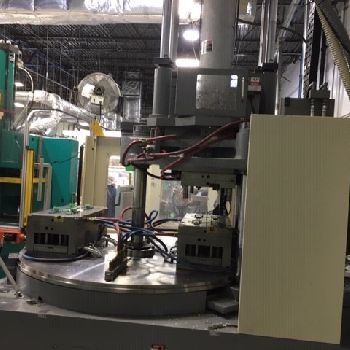 105 Ton, 3.4 oz.,Nissei#TNS100RE-12VE, vertical rotary injection molder, 2008, #16435A