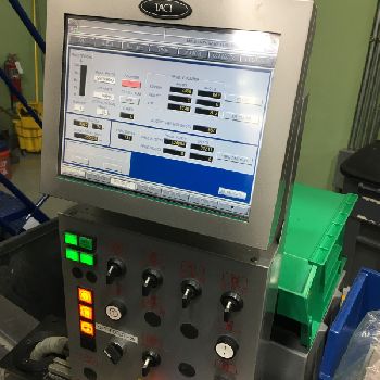 105 Ton, 3.4 oz.,Nissei#TNS100RE-12VE, vertical rotary injection molder, 2008, #16435A