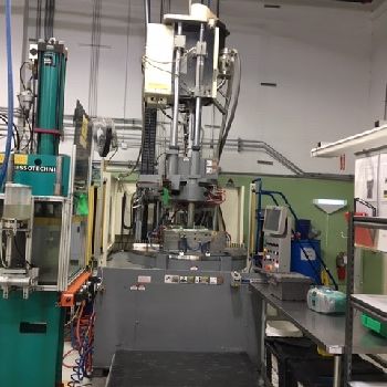 105 Ton, 3.4 oz.,Nissei#TNS100RE-12VE, vertical rotary injection molder, 2008, #16435A