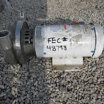 WaukeshaCherry Burrel #2065, Stainless Steel, 2.5" x 2, 3 HP, 208-230-460 V. motor, #48798