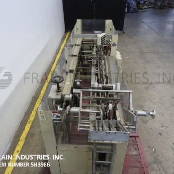 Kodiak#901-120, semi-automatic, horizontal, continous motion, hot melt glue cartoner, 20-120 cartons per minute