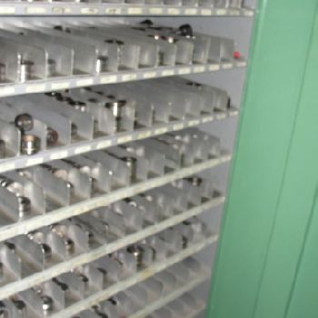 23 Ton,Strippit#1250XP/20, 51" x 51,Strippit CNC,20 station turret,3 A/I loaded w. tooling,#28182