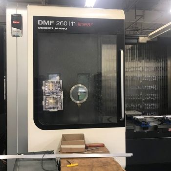 DMGMori #DMF-260II-LINEAR, 120 ATC, 102.36" X,43.3 Y,35.43 Z, 10k RPM, TSC, 2014