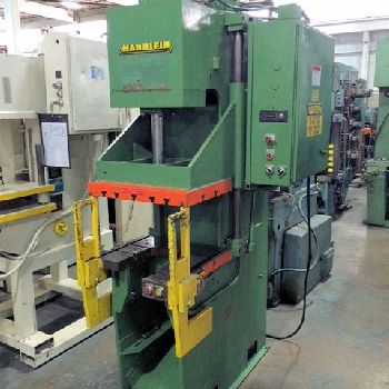 12 Ton,Hannifin, 18" stroke, 22 x 17 bed, 2-post guided slide, #27127