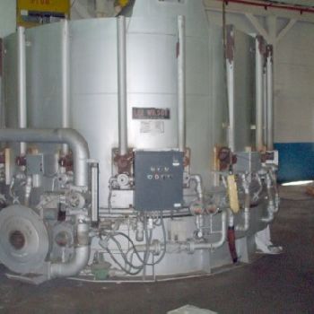 114" diameter x 90 HLeeWilson, 1650°F, gas fired radiant tube