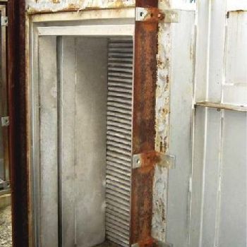 2638 sq.ft.,Munters Des ChampsLaboratories #81MUI-944743-.50/.50-304l, used, #05934