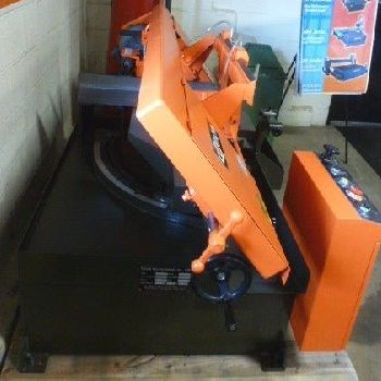 9" x 18Cosen#SH-460M, miter, semi-auto, 138 x 1 x.035 blade, 2 HP, #29455