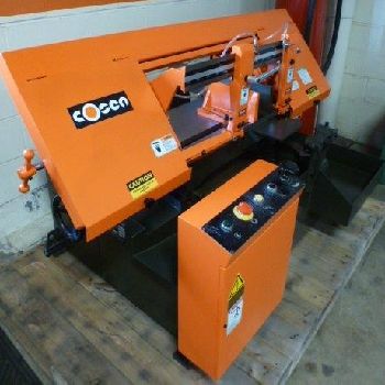 9" x 18Cosen#SH-460M, miter, semi-auto, 138 x 1 x.035 blade, 2 HP, #29455