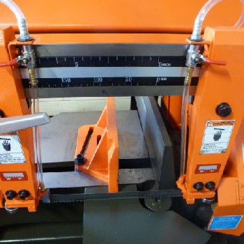 9" x 18Cosen#SH-460M, miter, semi-auto, 138 x 1 x.035 blade, 2 HP, #29455