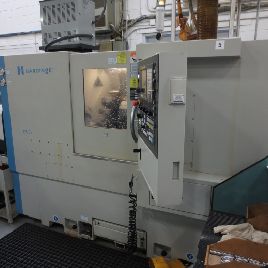 Hardinge # GS-51MS, 18 "качели, 5,74 / 15,98 хода, 2 бара, 5000 об / мин, 12-позиционная револьверная головка, F0i-TD, 2013