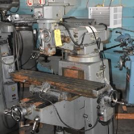 Ex-Cell-O#602, vertical mill, 9" x 48 table, power table feed, PDF, 85-4000 RPM, 2 HP, #28768