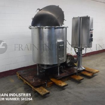 Goodway#VBM-1000, 1000 lb. or 120 gallon capacity, Stainless Steel slurry mixer and transfer system
