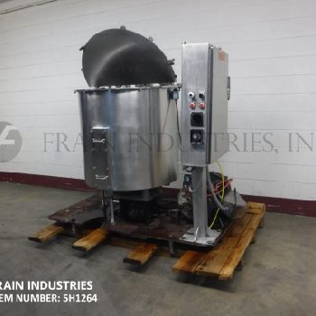 Goodway#VBM-1000, 1000 lb. or 120 gallon capacity, Stainless Steel slurry mixer and transfer system